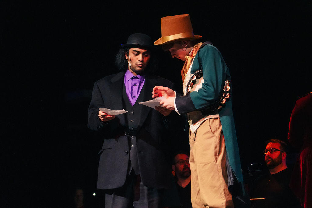 Chester Lyman (left)